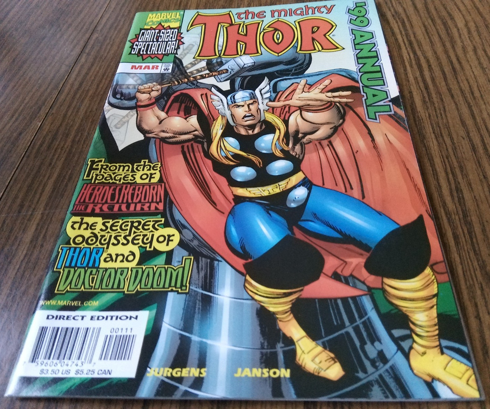 The Mighty Thor Annual March 1999 Marvel Comics